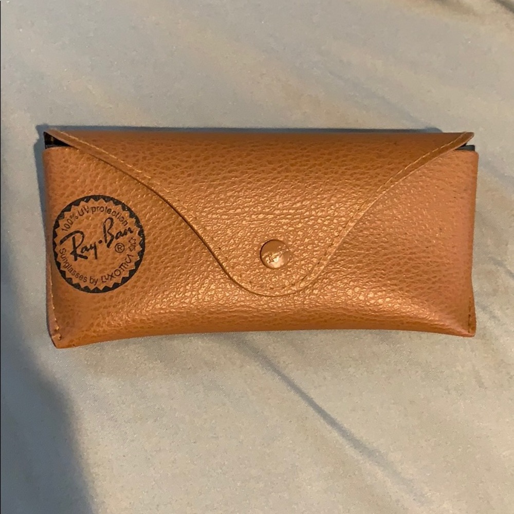 RayBan Tan Sunglass case